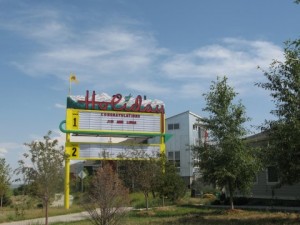 Holiday Drive-in Sign