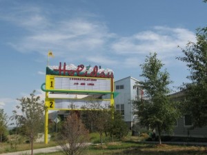 Holiday Sign Holiday Drive-in Sign